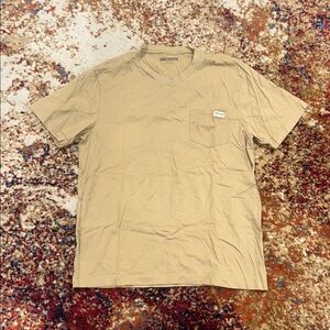 True Religion Men's Tan Short Sleeve Tee